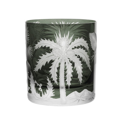 Primeval Palms Double Old Fashioned Grey