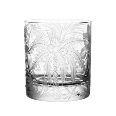 Primeval Palms Double Old Fashioned Grey