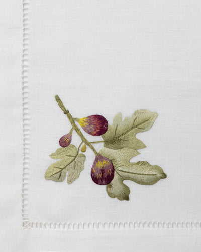 Gayle Warwick Umbria Olive linen napkin