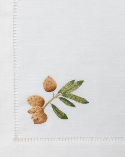 Gayle Warwick Umbria Alomds linen napkin