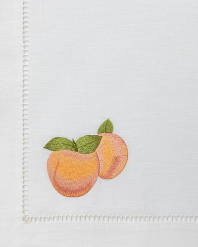 Gayle Warwick Umbria Fig linen napkin