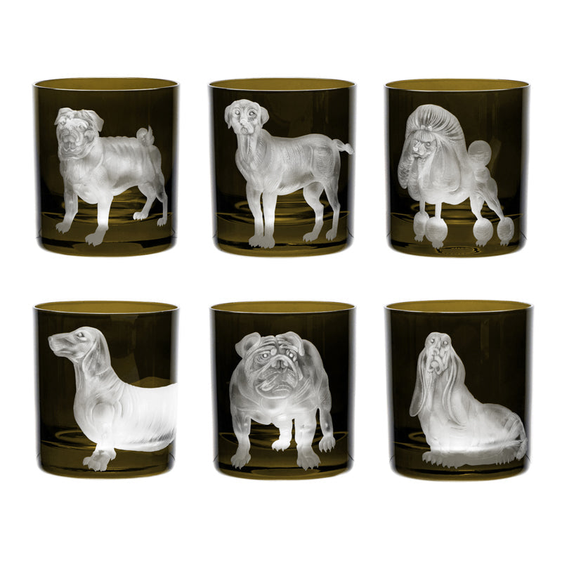 Artel Dog Collection Pug Double Old Fashioned Moss