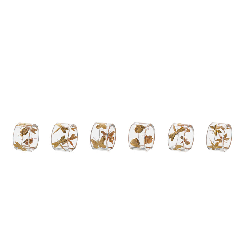 Artel Willow Napkin Ring Salmon