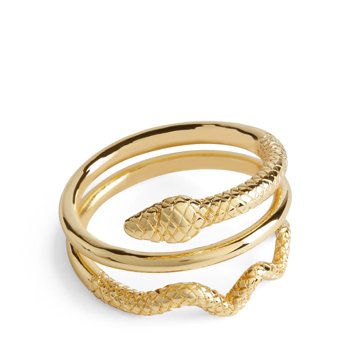 L'Objet - Snake Napkin Rings (Set of 4) - Gold