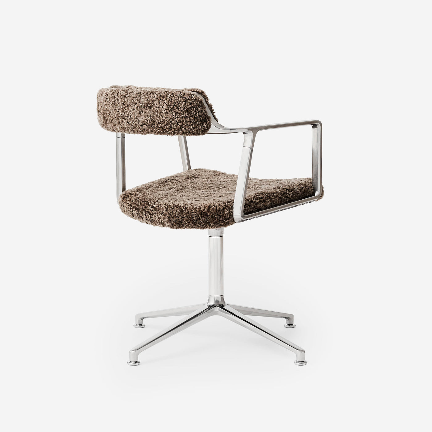 Vipp Swivel chair, Curly edition