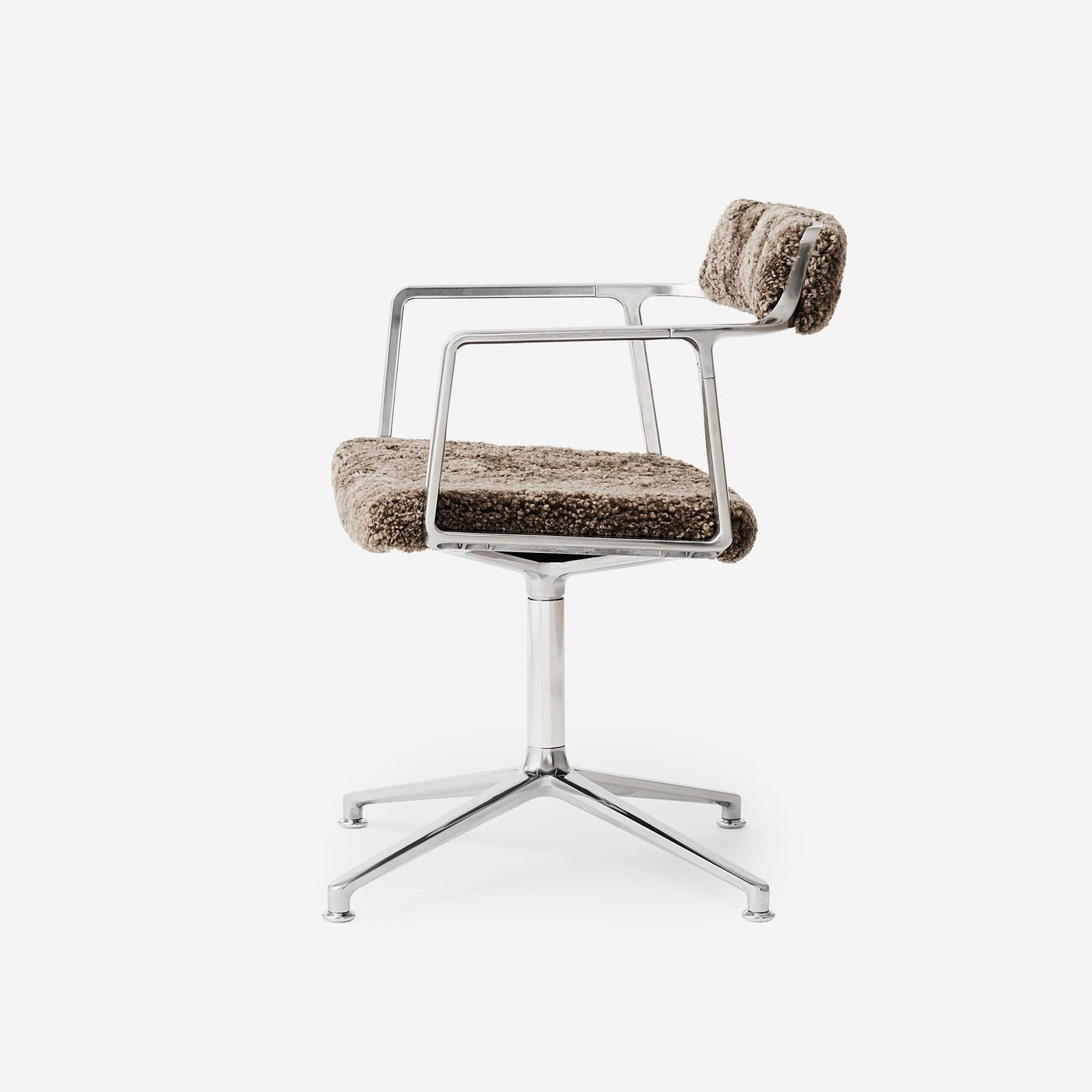 Vipp Swivel chair, Curly edition